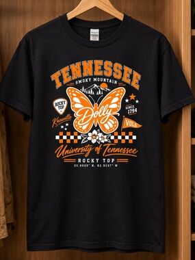 Tennessee University of Tennessee Graphic Tee - Black & Orange